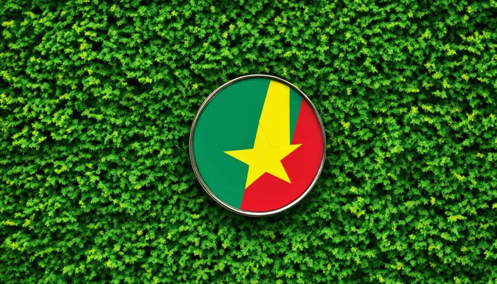 Cameroon flag emblem