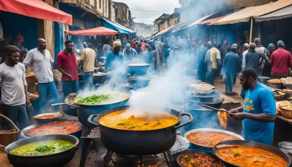 Cameroonian street food