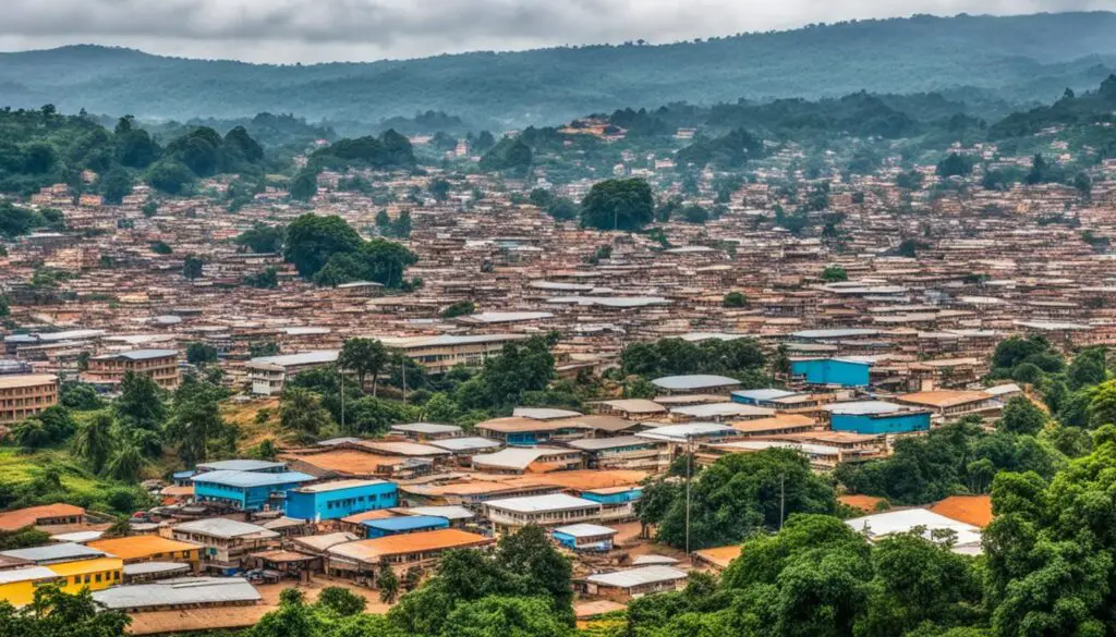 Cameroon's cities and towns