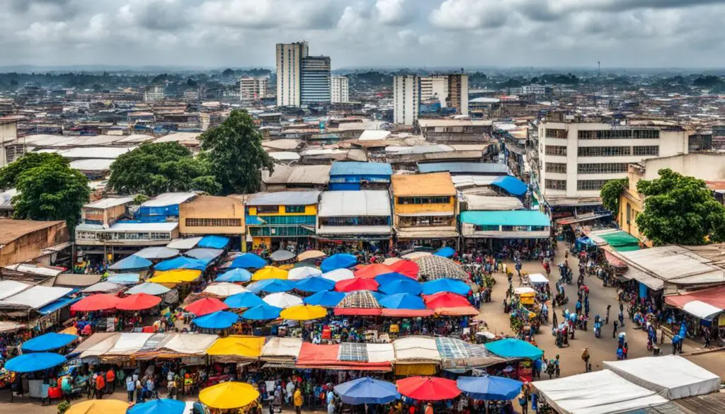 Douala commercial hub