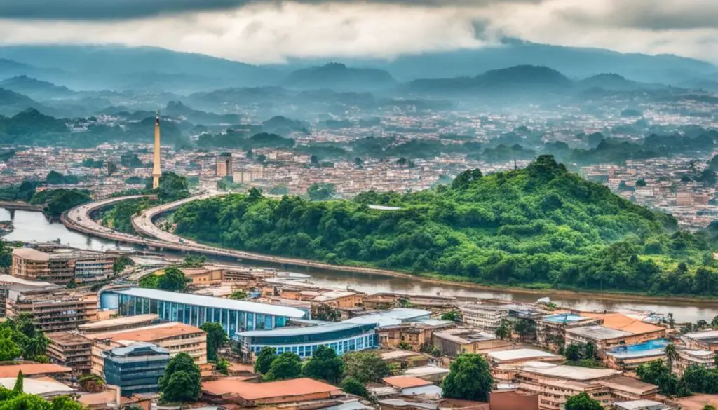 geography of Yaoundé